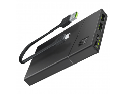 Powerbank Green Cell GC PowerPlay10S 10000mAh med snabbladdning 2x USB Ultra Charge och 2x USB-C Power Delivery 18W