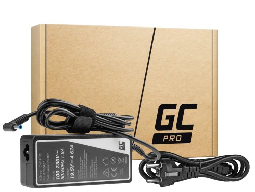 Laddare / Green Cell PRO 19.5V 4.62A 90W för HP 250 G2 ProBook 650 G2 G3 Pavilion 15-N 15-N025SW 15-N065SW 15-N070SW