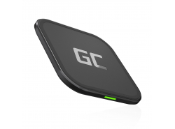 Green Cell Trådlös Induktiv Laddare 15W GC AirJuice med snabb laddning och Qi certifiering