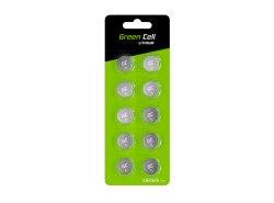Green Cell Blister 10x Litium Batteri CR2025 3V 160mAh Knappladdningsbatteri