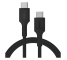 USB-C-kabel 1,2m 100W Greencell PowerFlex Snabbladdning PD Panther Black